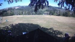 Sjezdovka, panorama východ