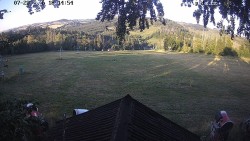 Sjezdovka, panorama východ