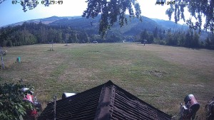 Skiareál Hodonín u Kunštátu - Sjezdovka, panorama východ - 31.7.2026 v 08:30 Skiareál Hodonín u Kunštátu - Sjezdovka, panorama východ - 31.7.2026 v 08:30