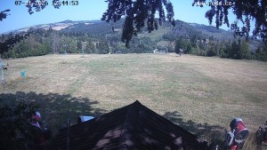 Skigebiet Hodonín bei Kunštát - Skipiste, Ostpanorama - 31.7.2026 v 13:45 Skigebiet Hodonín bei Kunštát - Skipiste, Ostpanorama - 31.7.2026 v 13:45