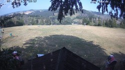 Sjezdovka, panorama východ