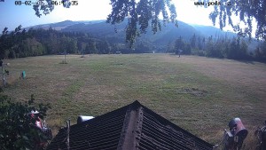 Hodonín u Kunštátu Ski Resort - Ski slope, eastern panorama - 2.8.2026 v 07:45