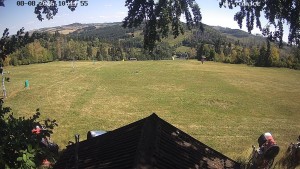 Ośrodek narciarski Hodonín koło Kunštátu - Trasa narciarska, panorama wschodnia - 8.8.2026 v 11:45 Ośrodek narciarski Hodonín koło Kunštátu - Trasa narciarska, panorama wschodnia - 8.8.2026 v 11:45