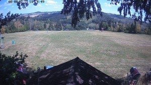 Ośrodek narciarski Hodonín koło Kunštátu - Trasa narciarska, panorama wschodnia - 8.8.2026 v 12:45 Ośrodek narciarski Hodonín koło Kunštátu - Trasa narciarska, panorama wschodnia - 8.8.2026 v 12:45