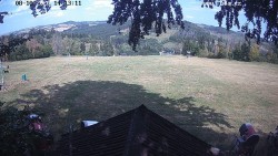 Sjezdovka, panorama východ