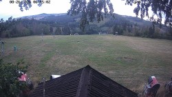 Trasa narciarska, panorama wschodnia