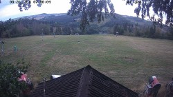 Sjezdovka, panorama východ