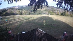 Sjezdovka, panorama východ
