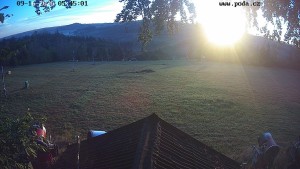 Hodonín u Kunštátu Ski Resort - Ski slope, eastern panorama - 16.9.2026 v 06:45 Hodonín u Kunštátu Ski Resort - Ski slope, eastern panorama - 16.9.2026 v 06:45