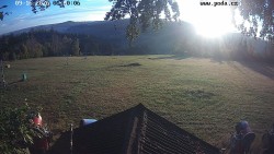 Sjezdovka, panorama východ