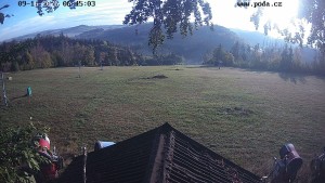 Hodonín u Kunštátu Ski Resort - Ski slope, eastern panorama - 16.9.2026 v 07:45 Hodonín u Kunštátu Ski Resort - Ski slope, eastern panorama - 16.9.2026 v 07:45