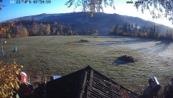Sjezdovka, panorama východ