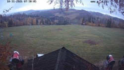 Sjezdovka, panorama východ
