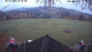 Hodonín u Kunštátu Ski Resort - Ski slope, eastern panorama - 31.10.2026 v 07:45 Hodonín u Kunštátu Ski Resort - Ski slope, eastern panorama - 31.10.2026 v 07:45