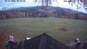 Hodonín u Kunštátu Ski Resort - Ski slope, eastern panorama - 31.10.2026 v 08:45 Hodonín u Kunštátu Ski Resort - Ski slope, eastern panorama - 31.10.2026 v 08:45