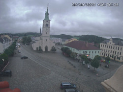 Náměstí, koste sv. Markéty