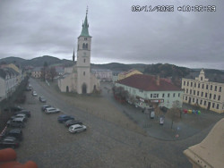 Náměstí, koste sv. Markéty