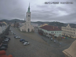 Náměstí, koste sv. Markéty