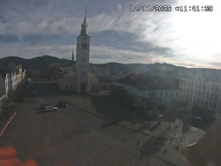 Náměstí, koste sv. Markéty