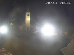 Náměstí, koste sv. Markéty