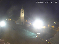 Náměstí, koste sv. Markéty