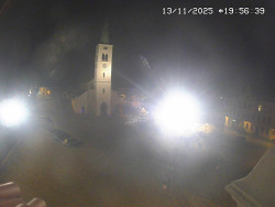 Náměstí, koste sv. Markéty