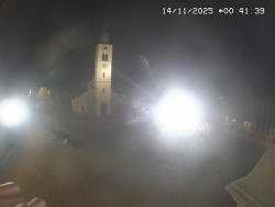 Náměstí, koste sv. Markéty