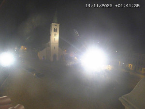 Město Kašperské Hory - Náměstí, koste sv. Markéty - 14.11.2025 v 00:45