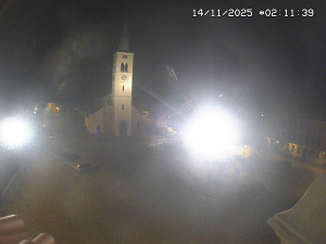 Město Kašperské Hory - Náměstí, koste sv. Markéty - 14.11.2025 v 01:15