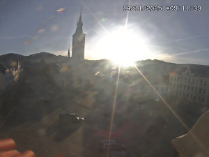 Město Kašperské Hory - Náměstí, koste sv. Markéty - 14.11.2025 v 08:15