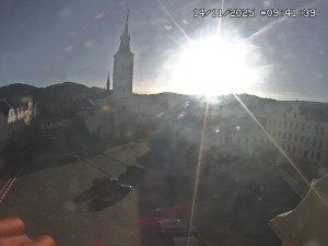 Město Kašperské Hory - Náměstí, koste sv. Markéty - 14.11.2025 v 08:45