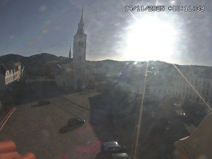 Město Kašperské Hory - Náměstí, koste sv. Markéty - 14.11.2025 v 09:15