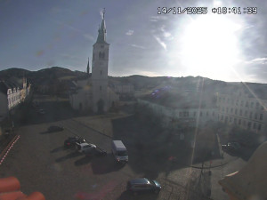 Město Kašperské Hory - Náměstí, koste sv. Markéty - 14.11.2025 v 09:45