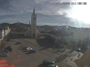 Město Kašperské Hory - Náměstí, koste sv. Markéty - 14.11.2025 v 11:00