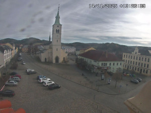 Město Kašperské Hory - Náměstí, koste sv. Markéty - 14.11.2025 v 12:30