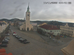 Město Kašperské Hory - Náměstí, koste sv. Markéty - 14.11.2025 v 13:45