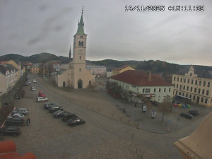 Město Kašperské Hory - Náměstí, koste sv. Markéty - 14.11.2025 v 14:15