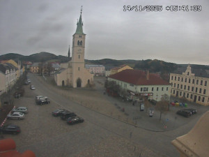 Město Kašperské Hory - Náměstí, koste sv. Markéty - 14.11.2025 v 14:45