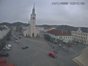 Město Kašperské Hory - Náměstí, koste sv. Markéty - 14.11.2025 v 15:45