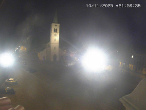 Město Kašperské Hory - Náměstí, koste sv. Markéty - 14.11.2025 v 21:00