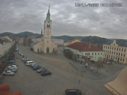 Náměstí, koste sv. Markéty