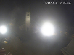 Náměstí, koste sv. Markéty