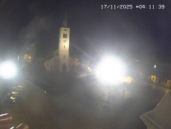 Náměstí, koste sv. Markéty