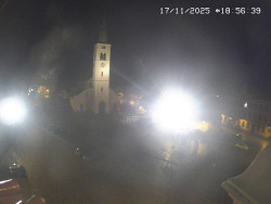 Náměstí, koste sv. Markéty