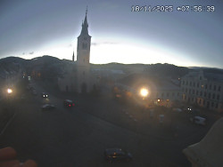 Náměstí, koste sv. Markéty