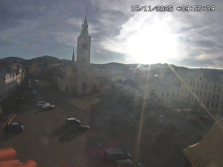 Náměstí, koste sv. Markéty