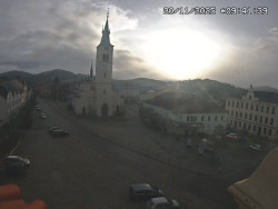 Náměstí, koste sv. Markéty