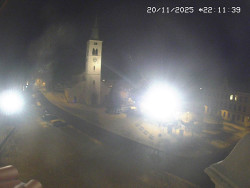 Náměstí, koste sv. Markéty