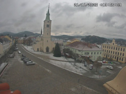 Náměstí, koste sv. Markéty