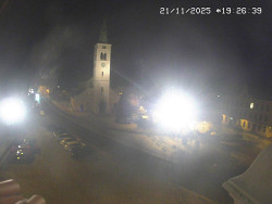 Náměstí, koste sv. Markéty